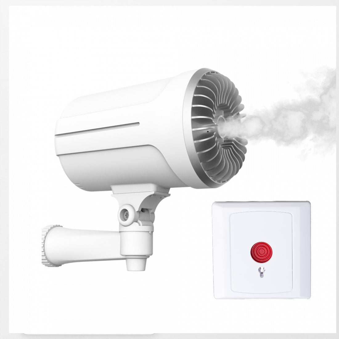 Systèmes d'alarme  antivol avec générateur de brouillard