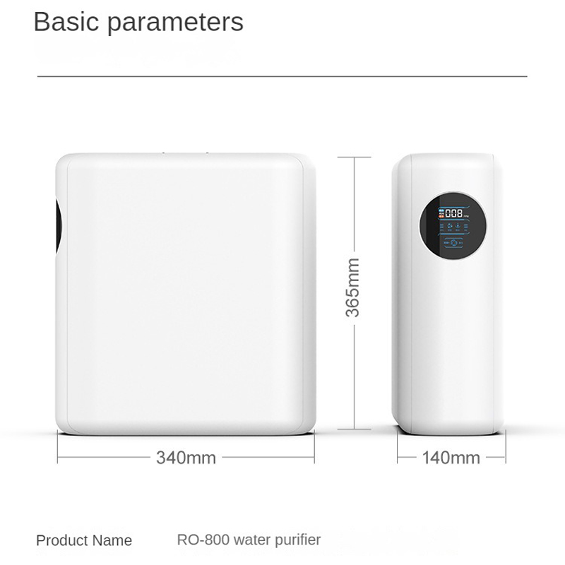 Purificateur d’eau domestique moderne