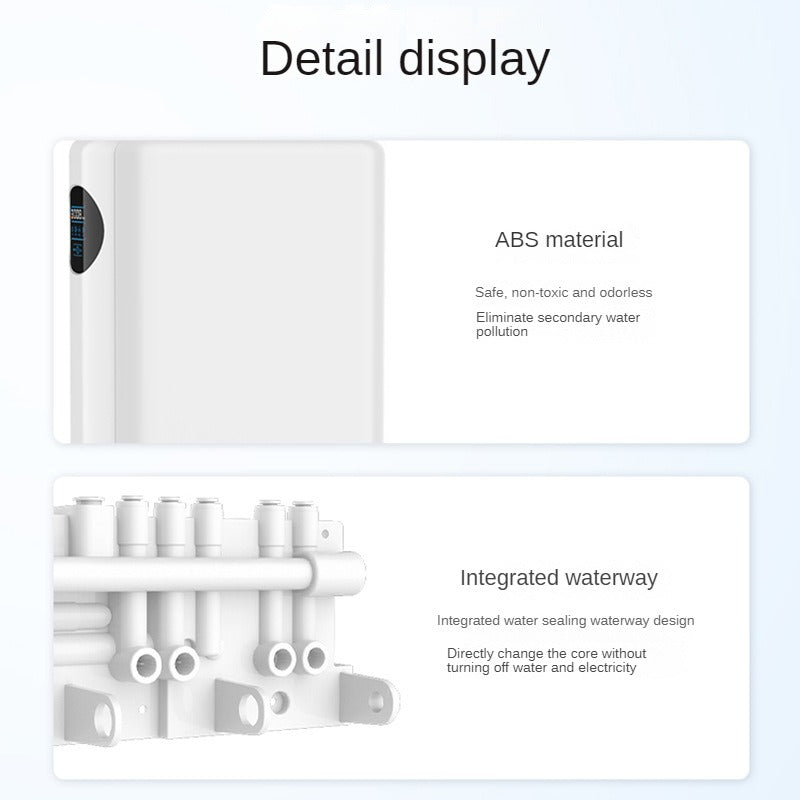 Purificateur d’eau domestique moderne