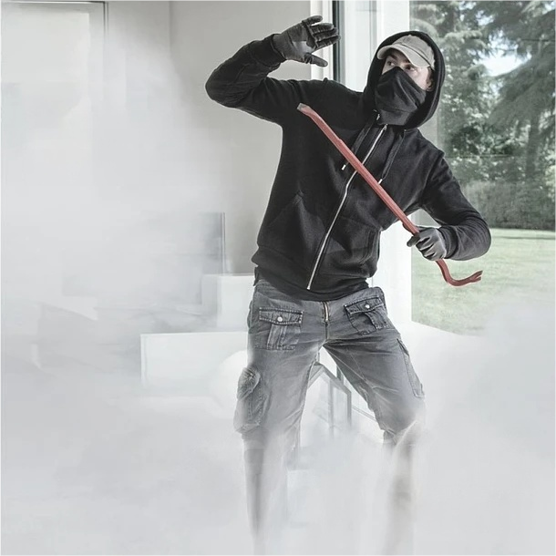 Systèmes d'alarme  antivol avec générateur de brouillard